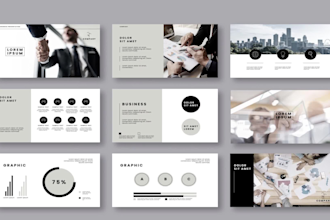 create a stunning powerpoint ppt , pitch deck, keynote or canva presentation