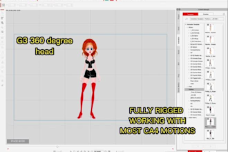 create your cartoon animator character