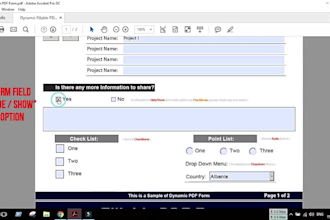 create or format pdf fillable form within 2 hr