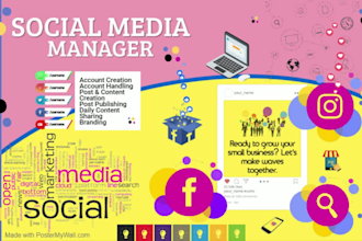 be your skilled social media manager for instagram