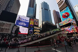 shoot 360 degree panoramic VR video in new york city, NYC