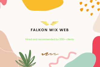 create or redesign a luxurious wix website
