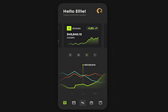 develop crypto tracking app, wallet tracker, coin tracker app