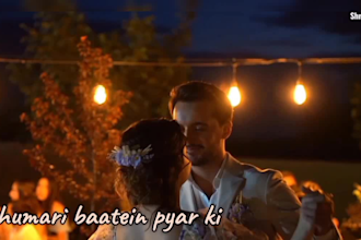write emotional romantic hindi or bollywood style song lyrics
