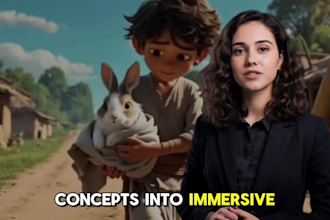 create ai video art and ai animation story video