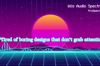 create professional and modern posters