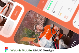 do a creative and professional website UI UX design