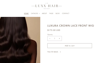 hair extension shopify store wix hair extension website dropshipping store