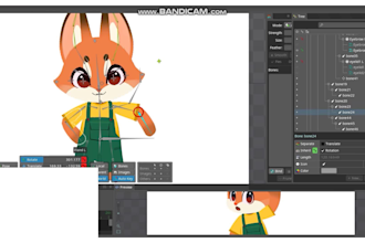 animate and rig 2d characters in spine or unity