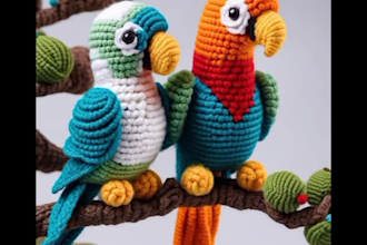 creat beautiful crochet amigurumi animals