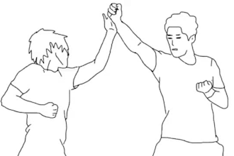 2d traditional line art frame by frame animation comic line art illustration