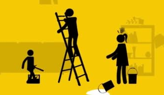custom 2d character or stickman animation, stickman figure with fun motion