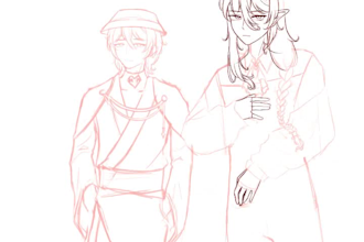 draw your oc, anime character, or any character you like
