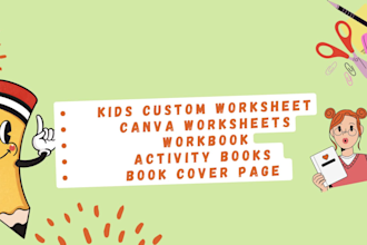 create educational worksheets for kids