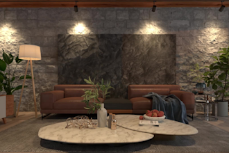 create realistic 3d rendering for commercial