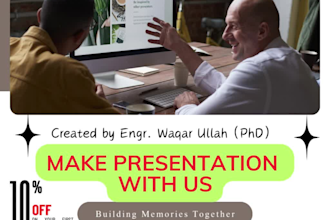 make and edit professional power point presentations for you