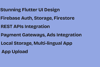 use flutter firebase to develop cross platform mobile app