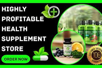 design health supplement fitness website nutrition website supplement store