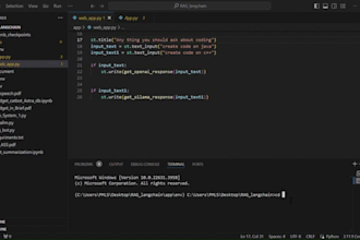 develop custom chatbot, rag using langchain, fastapi, gpt