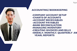 do bookkeeping, corporate tax and vat uae