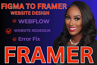 framer website design webflow animated website  figma to framer 3d website fix