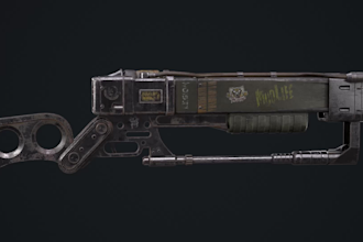 do hardsurface guns and objects for your game and projects