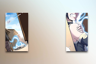 make professional and engaging manhwa, manga recap videos