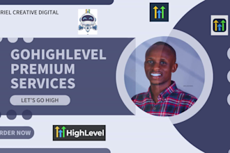 build gohighlevel website funnel white label landing page crm automtion clone