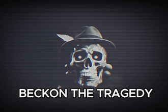 create an ai generated animated metal rock lyric video