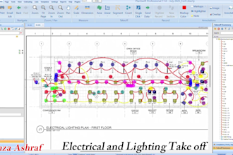 do electrical take off  and cost estimation