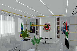 do your interior design, houses, offices, cafes, commercials