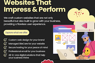 design and host websites that impress and perform
