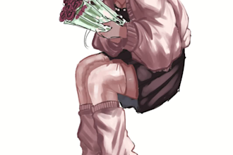 draw an epic anime  ilustration for you
