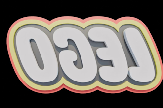 create a 3d rotating logo