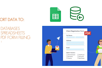 create ai powered PDF ocr and template filling web app