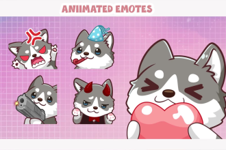 create animated emotes for your kick, twitch