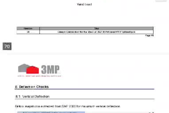 provide steel structural drawing and calculation report