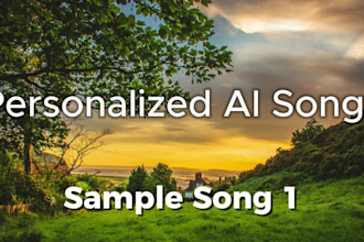 create a personalized or custom ai song with your voice
