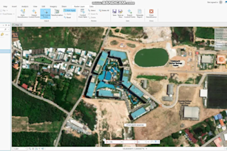 do georeferencing of your geo spatial data for any of your geographical mapping