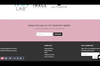 design high converting modern skincare shopify store redesign cosmetics website