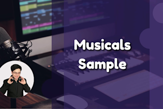 make you a song and be your male singer