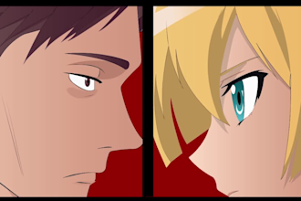 create 2d anime animation videos