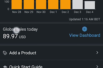 manage amazon 2 step dropshipping store upto 80k grow faster