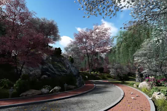 make 3d video animation background for you