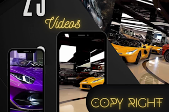 create 2500 sports car edit videos