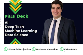 provide a pitch deck and business plan for your artificial intelligence startup