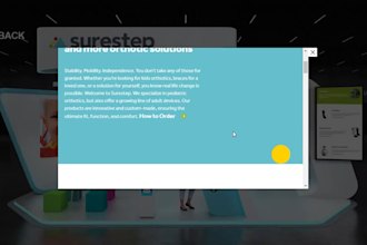 design your 3d virtual exhibition stand booth expo stall kiosk lobby conference