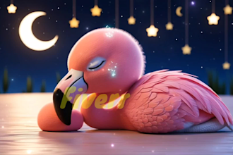 create monitizeable lullaby videos for  you tube channel