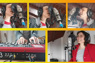 sing lead or backing vocals on your song