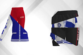 make realistic 3d clothing mockup, animation from your idea